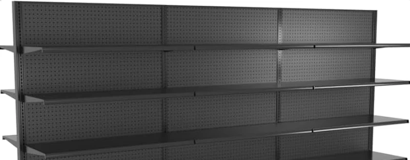 Metal shelves Metal shelves