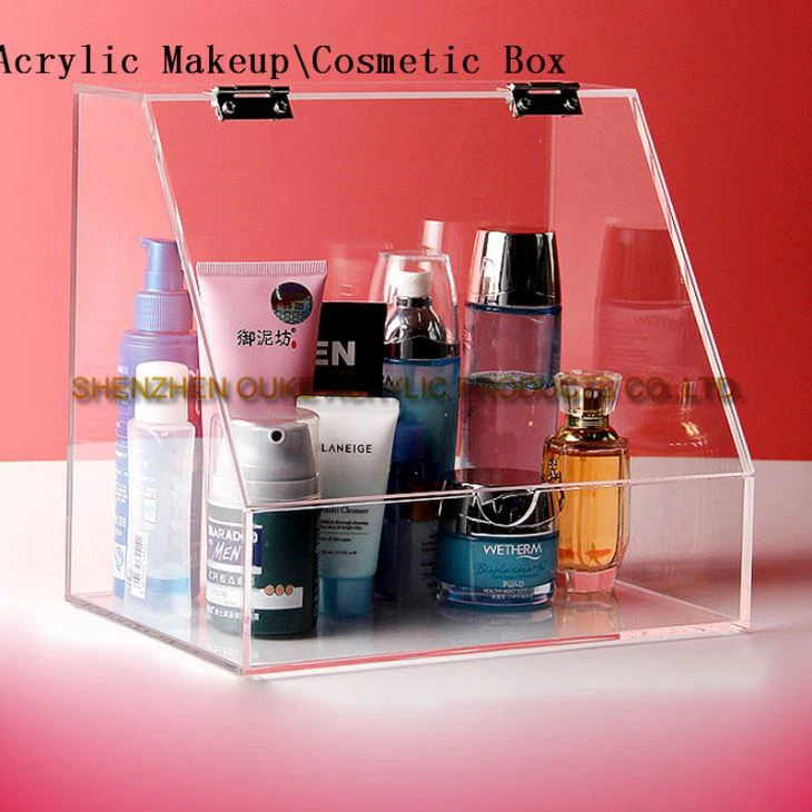 Transparent Acrylic Makeup\Cosmetic Box Storage Case