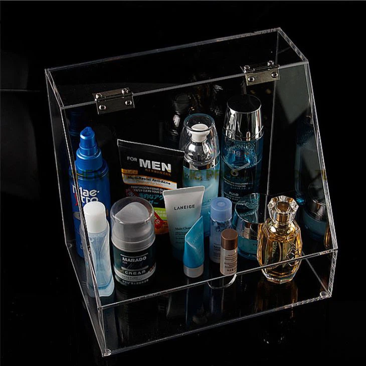 Transparent Acrylic Makeup\Cosmetic Box Storage Case