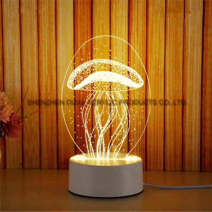 Custom Transparent Indoor Led Panel Display Led Light Display Acrylic Led Sign