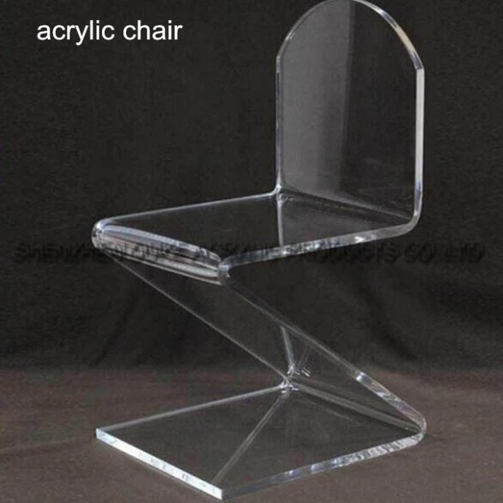 Factory Price Clear Acrylic Z Type Transparent Chair