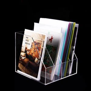 Desktop Opslag Duidelijke Plastic Acryl Boekweergave Tribune Voor Lezen