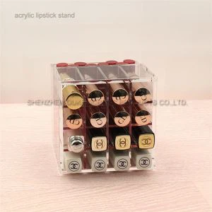 Aangepaste Plastic make-up houder collectie van lippenstift acryl make-up opslag Containers