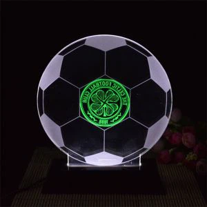 Aangepaste Creative Ball Shape Led Display Verlichting Acryl Led Light Box Display Stand