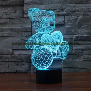 Hot verkopen creatieve Indoor acryl leidde licht Led Monitor Stand Acryl Monitor geleid
