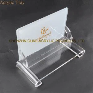 Duidelijk acryl organisator lade unieke Sncacks serveren Trays