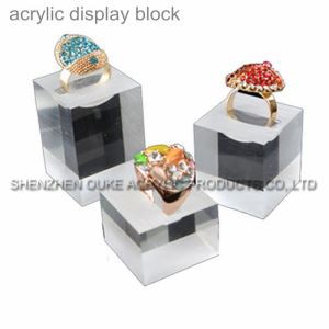 Plexi Plexi glas Clear acryl Ring Display Block groothandel