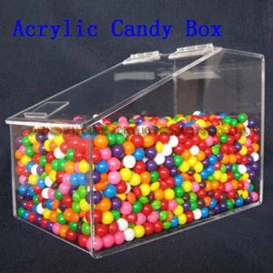 2017 ontwerpen nieuwe plexiglas Box grote heldere acryl Opbergbox met deksel