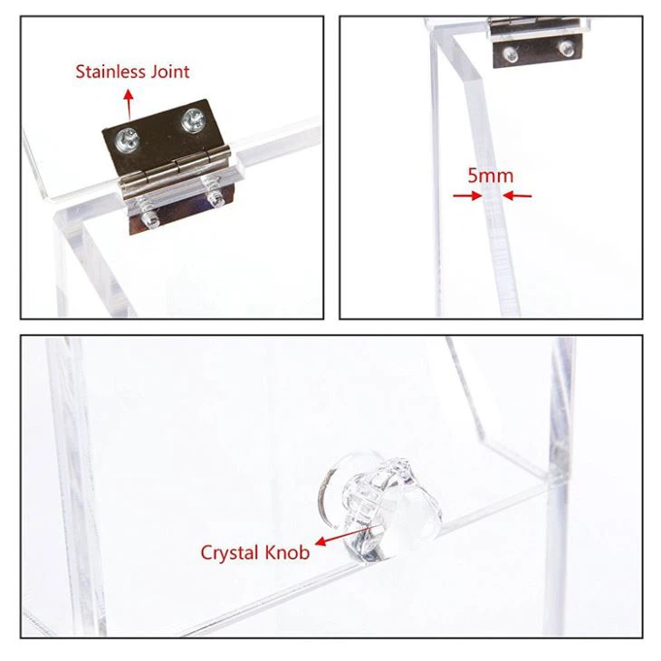 China Suppliers Anti-dust Acrylic Makeup Brush Organizer