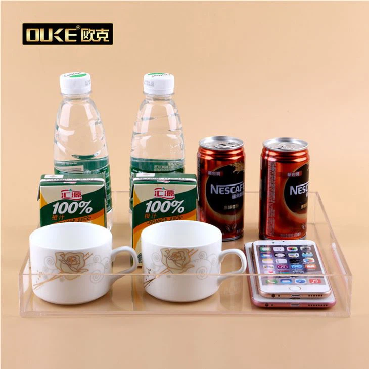 Clear Acrylic Serving Tray Food Tray