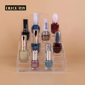 Heldere acryl Nail Polish schermstandaard