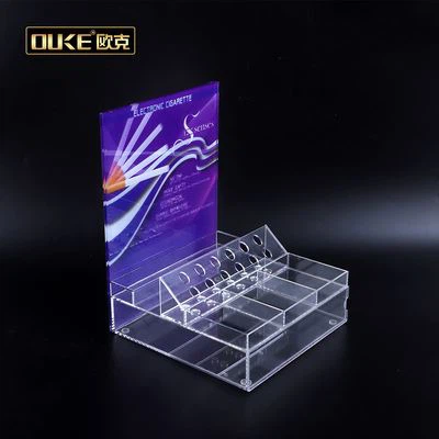 Acrylic E-cig Display Stand Custom E-liquid Display Stand