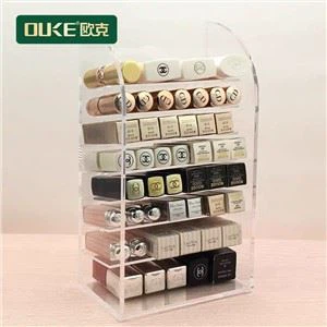 Doorzichtige acryl displayhouder voor lippenstift